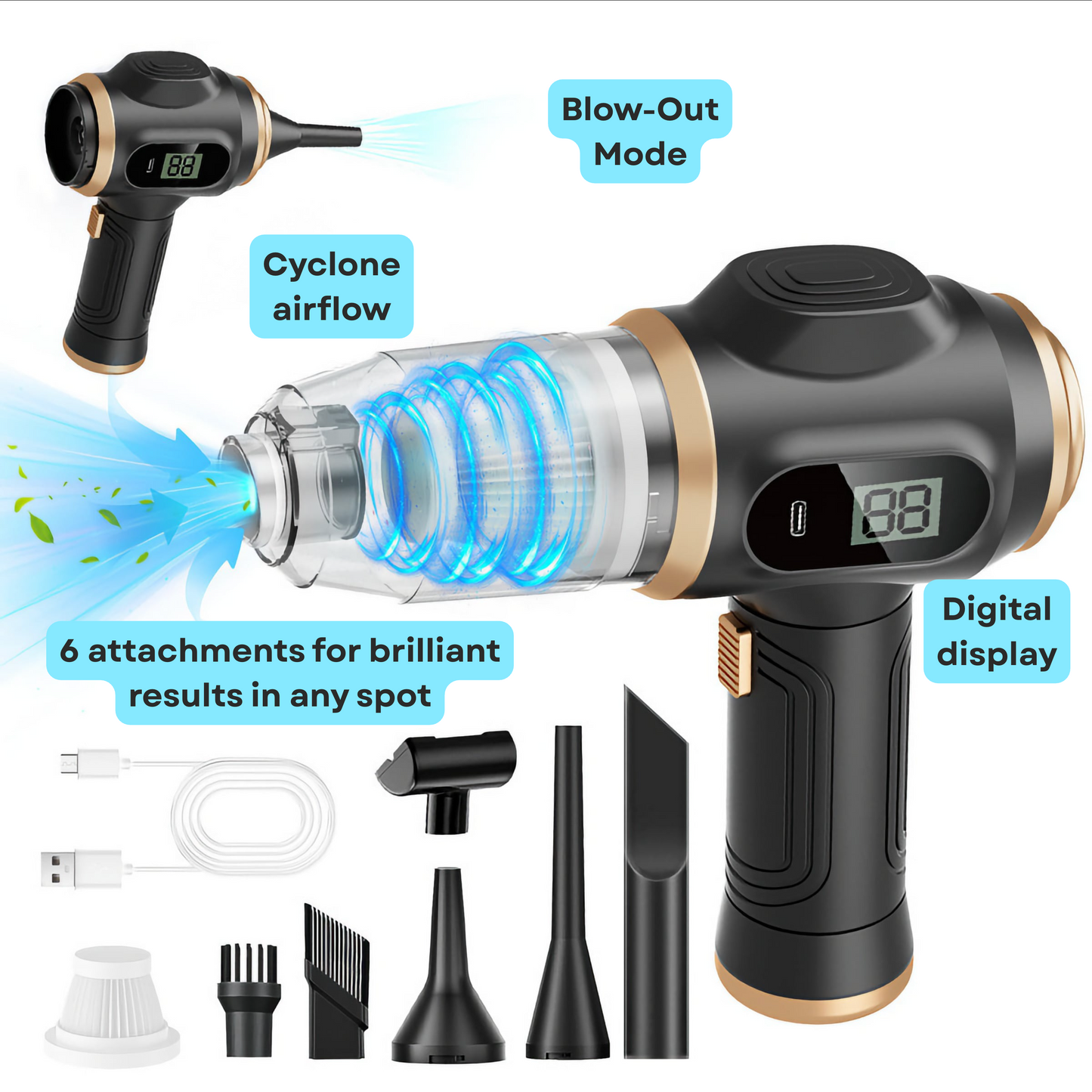 DrivOn Portable Vacuum